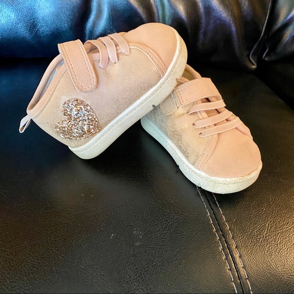 carters rose gold shoes